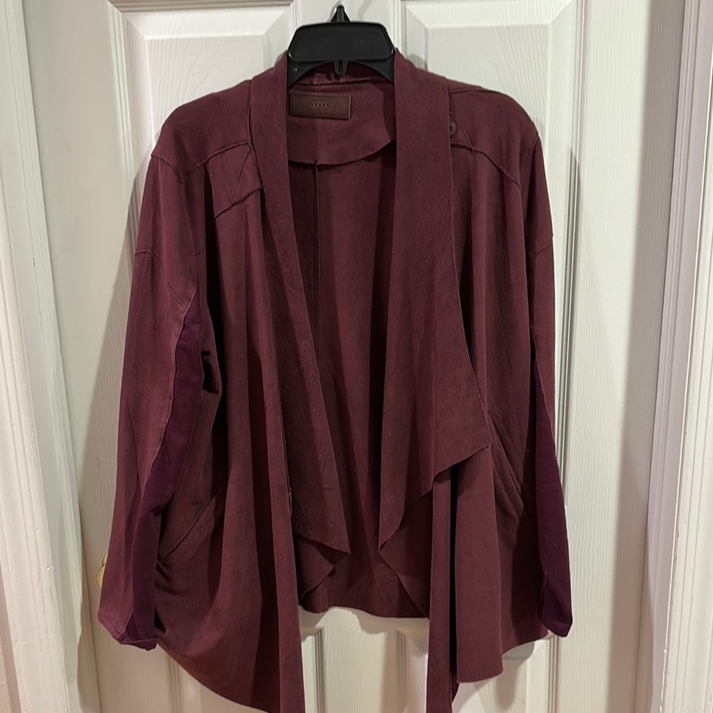 Blank NYC Purple Waterfall Blazer